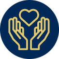 Heart in hands